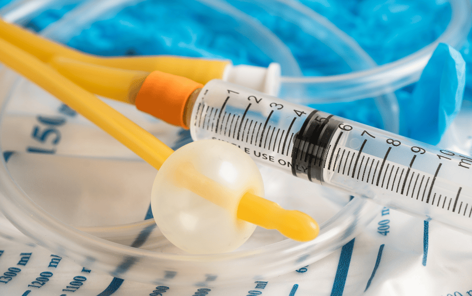 An image of a catheter bag.