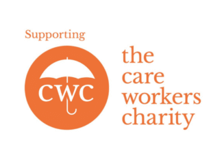 Care Workers Charity logo against a white background.