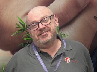 Image shows Ste who is sharing his story and experience working in the care industry