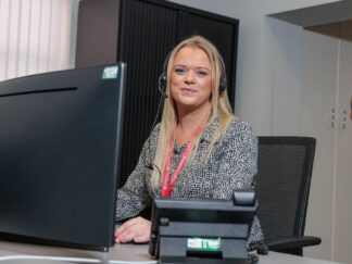 member of care team ready to answer questions