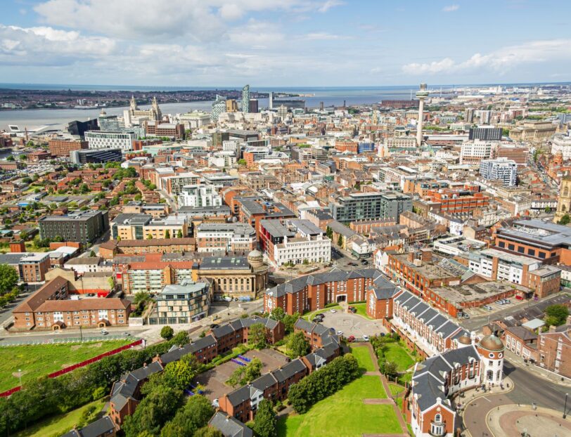 Liverpool birds eye view
